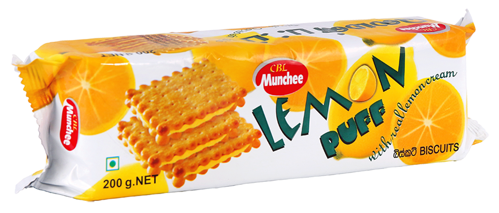 Munchee Lemon Puff 200gm