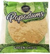 Heera Green Chilli Papadums 200g