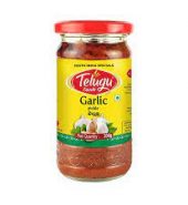 Telugu Foods Garlic Pickle B1/G1 300g