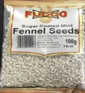 Fudco Fennel Seeds Sugar Coated Mint 100g