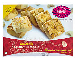 Karachi Cashew Biscuits 400G