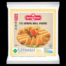 Tyj Spring Roll Pastry 8.5″ 500g