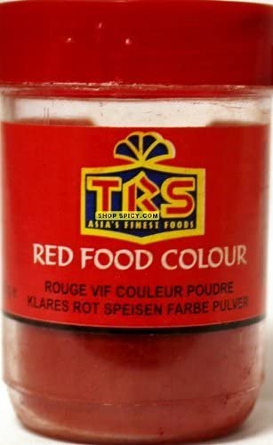 TRS FOOD COLOUR RED BRIGHT 25G