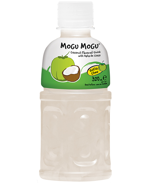 Mogu Mogu Drink with Nata de Coco Coconut Flavour 320ml