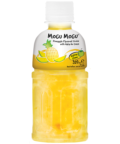 Mogu Mogu Drink with Nata de Coco Pineapple Flavour 320ml