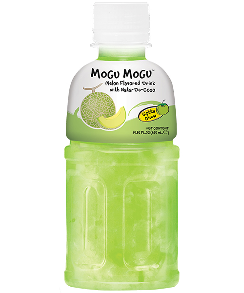 Mogu Mogu Drink with Nata de Coco Melon Flavour 320ml