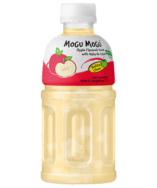 Mogu Mogu Drink with Nata de Coco Apple Flavour 320ml