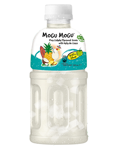 Mogu Mogu Drink with Nata de Coco Pina Colada Flavour 320ml