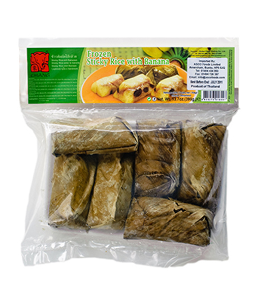 Chang Thai Dessert Sticky Rice with Banana 390g