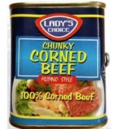 Lady’s Choice Chunky Corned Beef – Filipino Style 340g