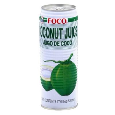 Foco Coconut Juice with Pulp 520ml