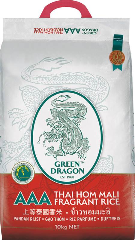 Green Dragon Thai Fragrant Rice  10kg