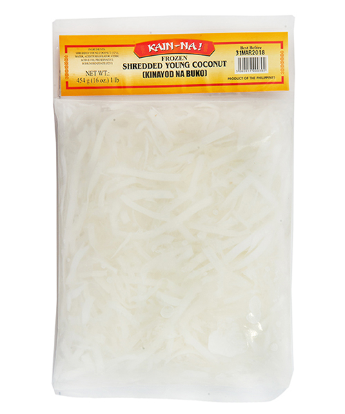 Kain-Na! Shredded Young Coconut (Buko) 454g