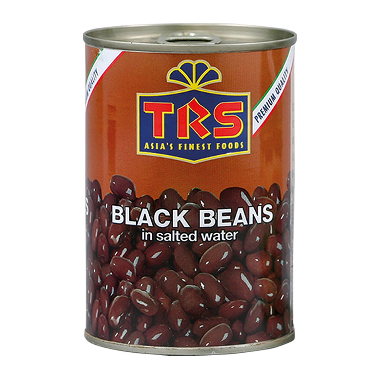 Trs CANNED BOILED BLACK BEANS 400G